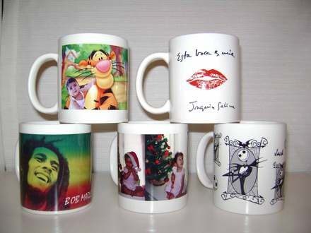 Taza bca. Sublimada